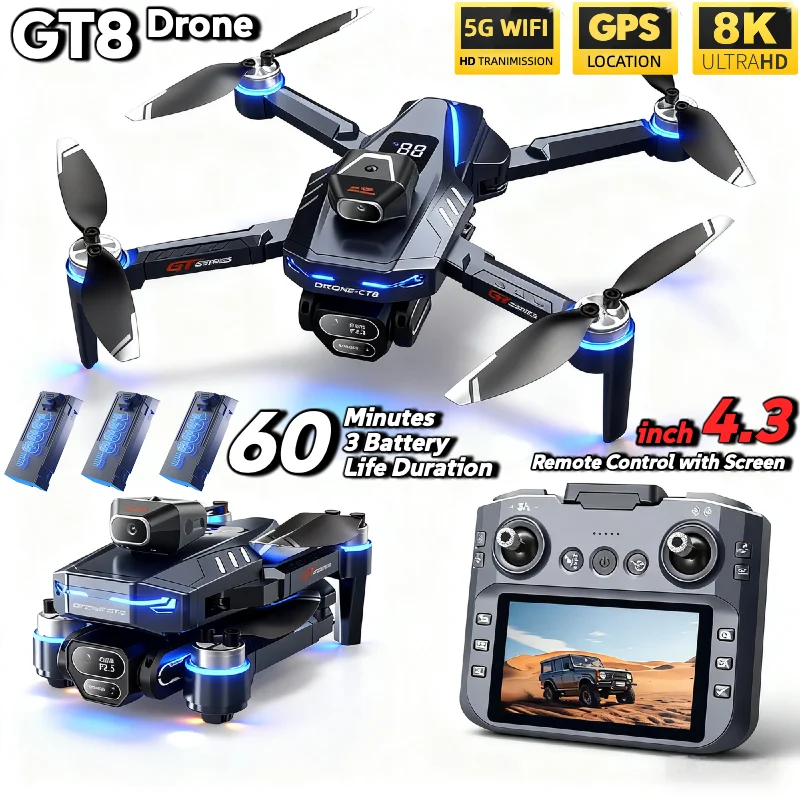 HOT For LSRC GT8 Drone 4K Prof - Drone Multispectral 评论和价格