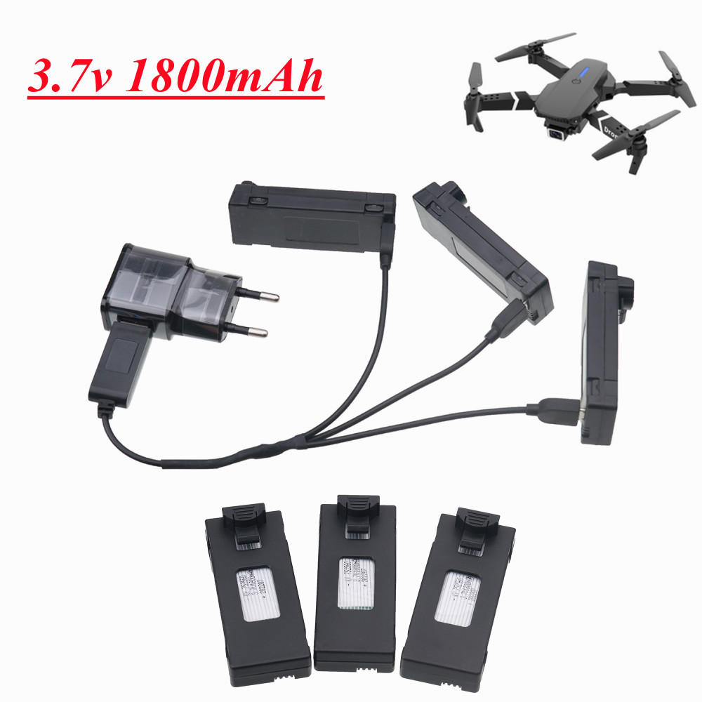 3.7V Battery For E88 E88PRO Ls - Eachine Drone E58 评论和价格