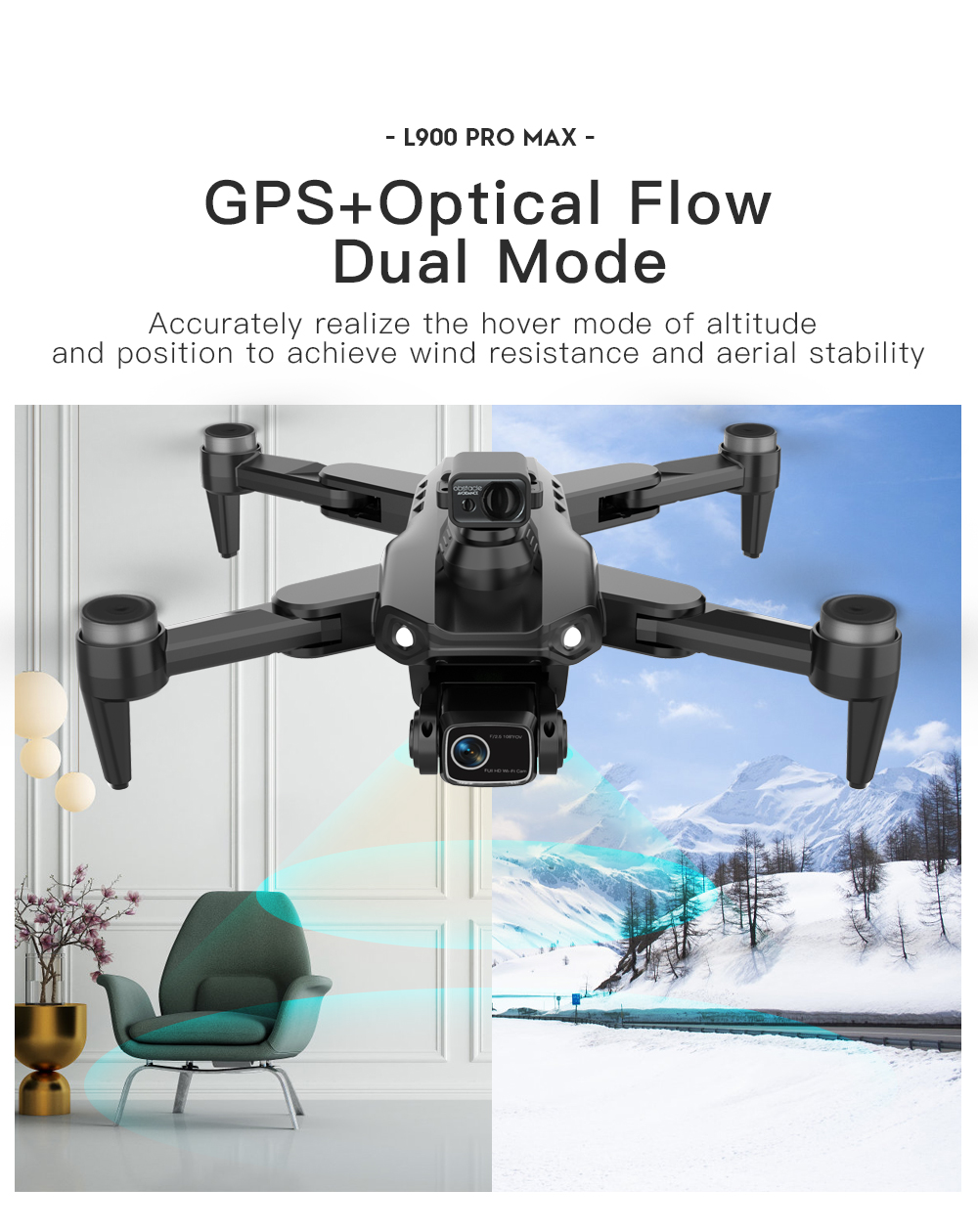 LYZRC L900 PRO MAX Laser obsta - Drone Mapping 评论和价格