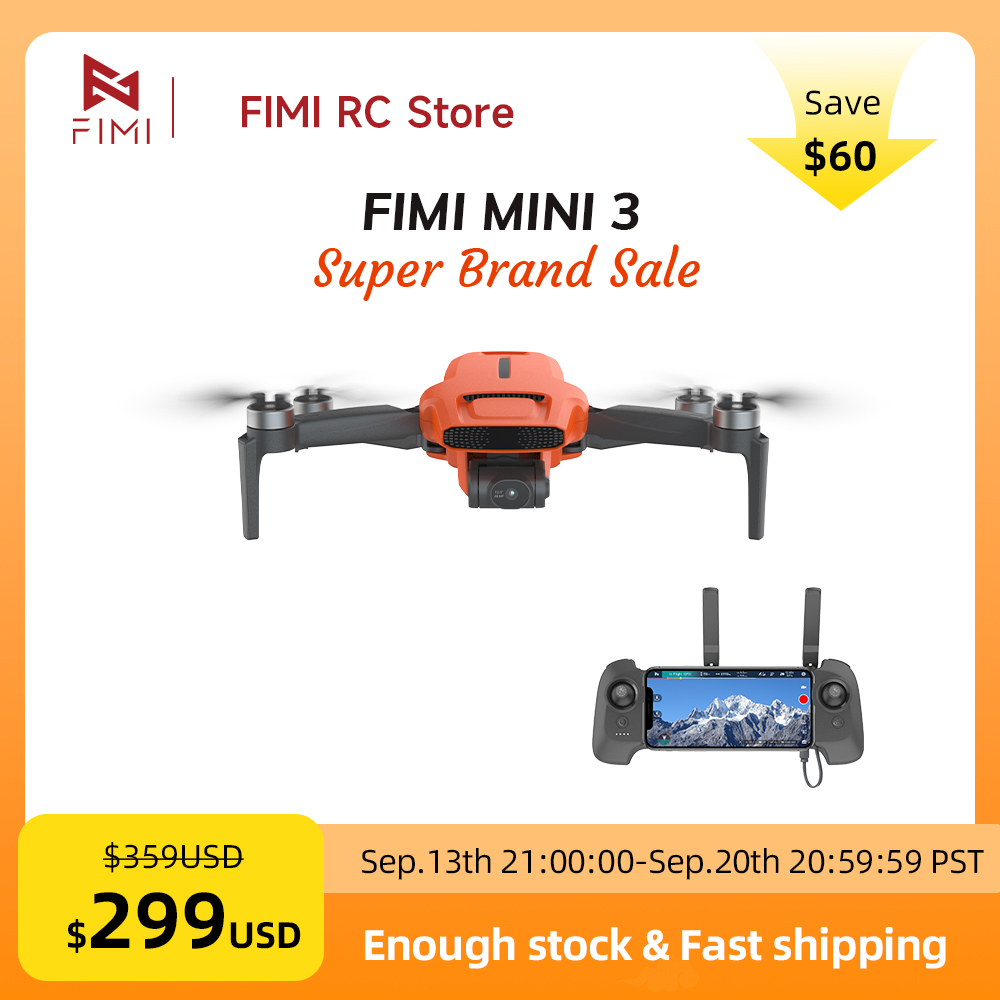 FIMI MINI 3 Camere Drone 4K 60 - Drone Cinematic 评论和价格